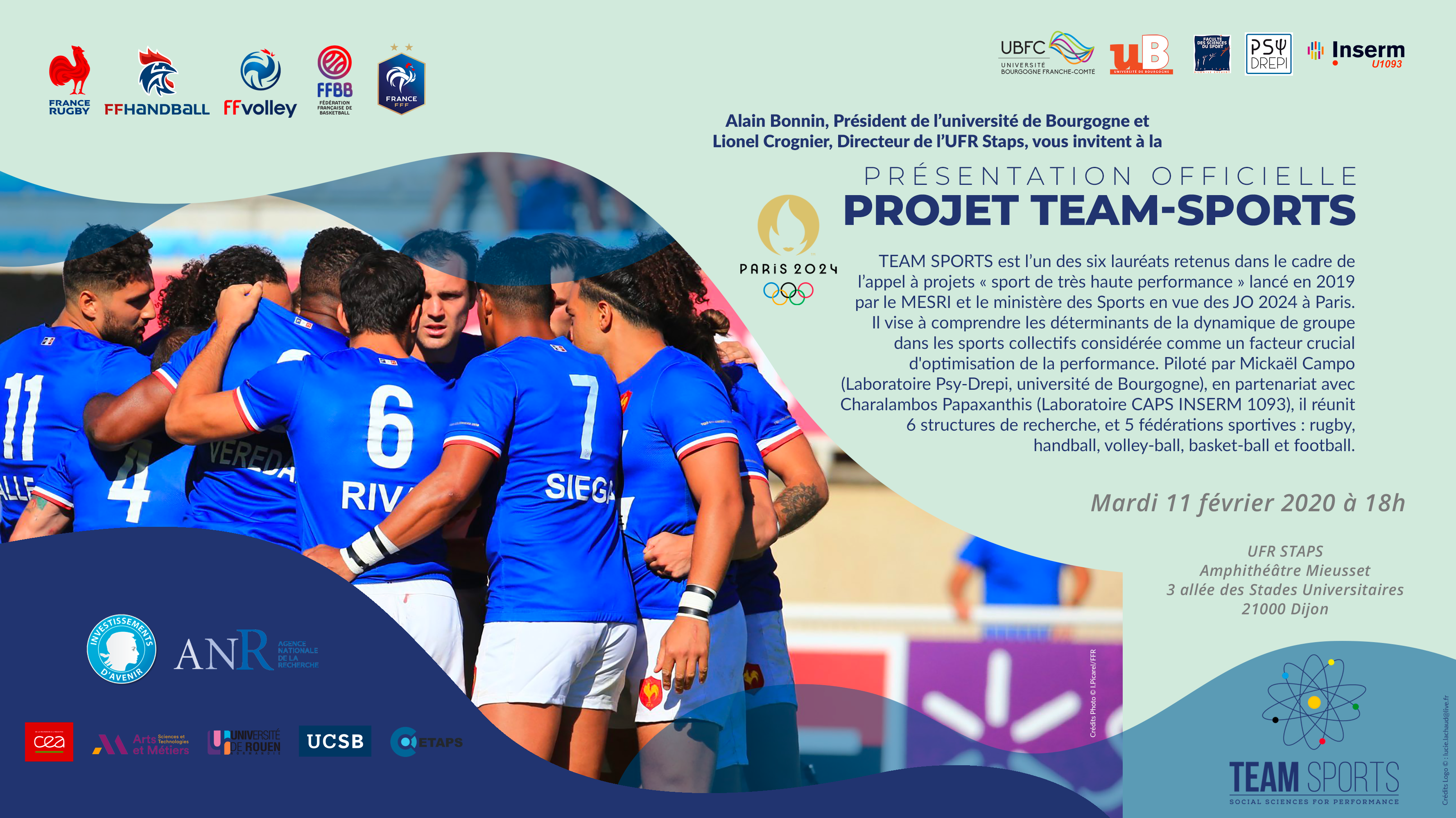 Invit Projet Team Sports